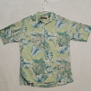 Vintage Tori Richard Men's Hawaiian Shirt Size S Small Honolulu 100% Viscose